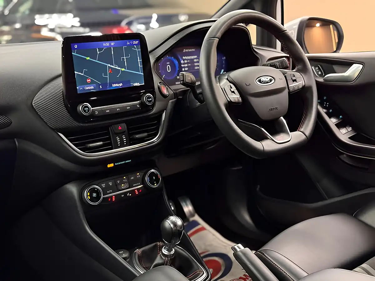Used 2023 Ford Fiesta ST-3 White - Interior and Exterior details 14