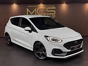 Used 2023 Ford Fiesta ST-3 White - Interior and Exterior details 3