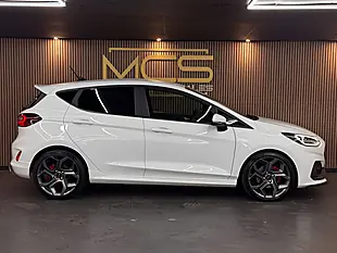 Used 2023 Ford Fiesta ST-3 White - Interior and Exterior details 4