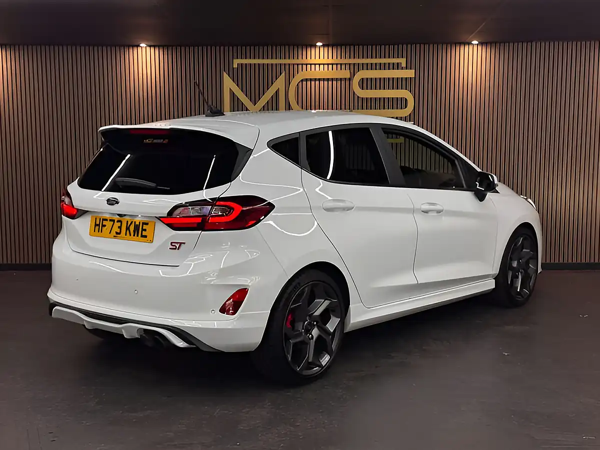 Used 2023 Ford Fiesta ST-3 White - Interior and Exterior details 6