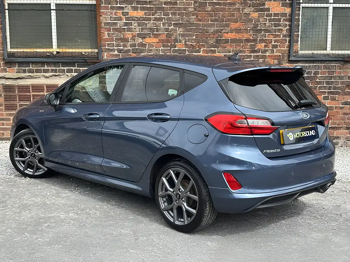 Used 2023 Ford Fiesta ST-Line Blue - Interior and Exterior details 5