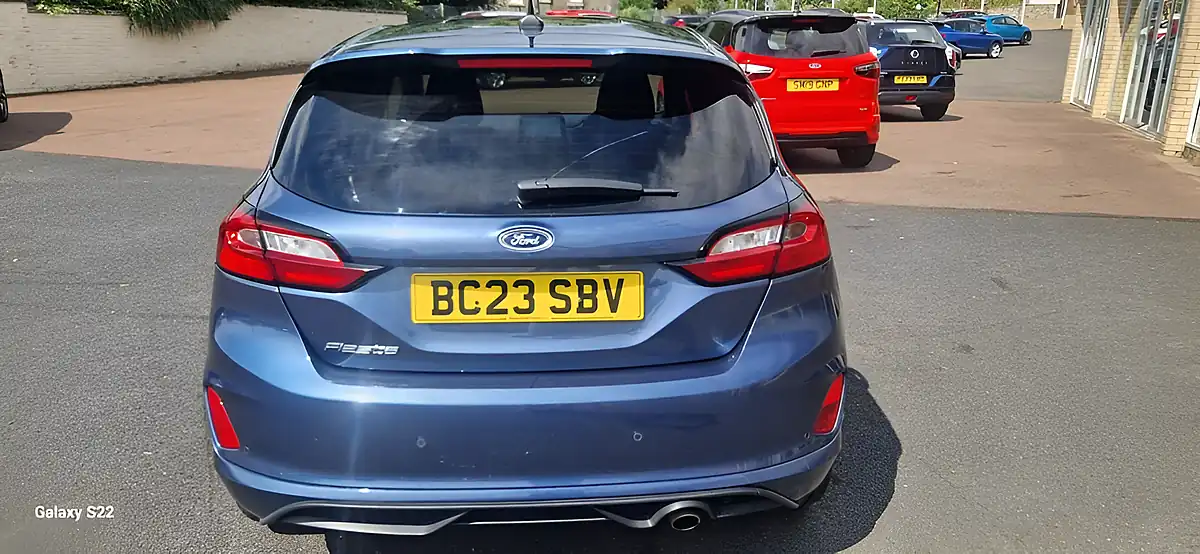 Used 2023 Ford Fiesta ST-Line Blue - Interior and Exterior details 10
