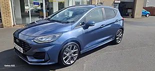 Used 2023 Ford Fiesta ST-Line Blue - Interior and Exterior details 11