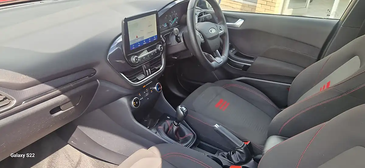 Used 2023 Ford Fiesta ST-Line Blue - Interior and Exterior details 14