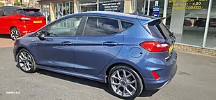 Used 2023 Ford Fiesta ST-Line Blue - Interior and Exterior details 4