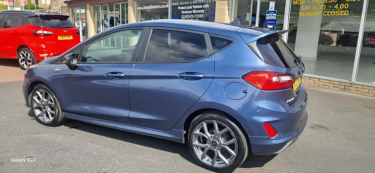 Used 2023 Ford Fiesta ST-Line Blue - Interior and Exterior details 4