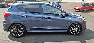 Used 2023 Ford Fiesta ST-Line Blue - Interior and Exterior details 9