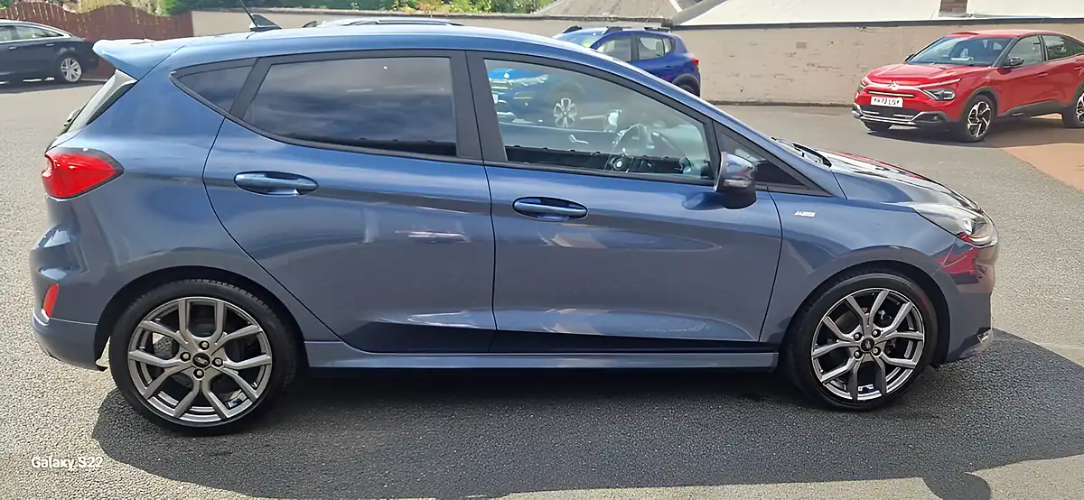 Used 2023 Ford Fiesta ST-Line Blue - Interior and Exterior details 9