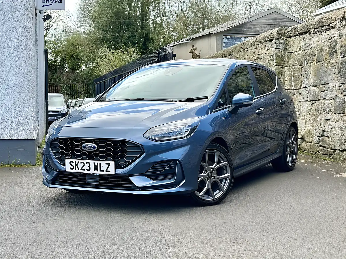 Used 2023 Ford Fiesta ST-Line Chrome Blue Metallic - Interior and Exterior details 4