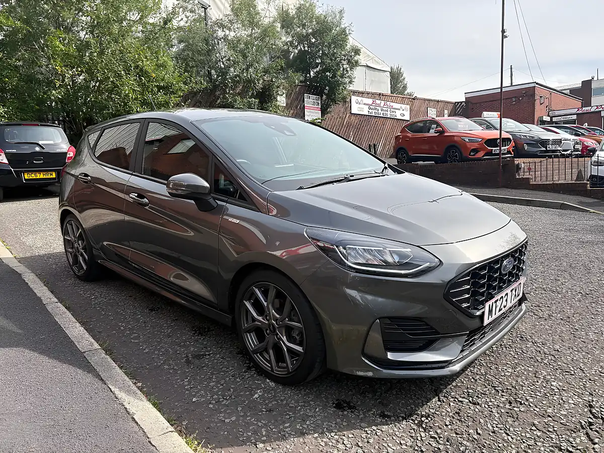 Used 2023 Ford Fiesta ST-Line Grey - Front View