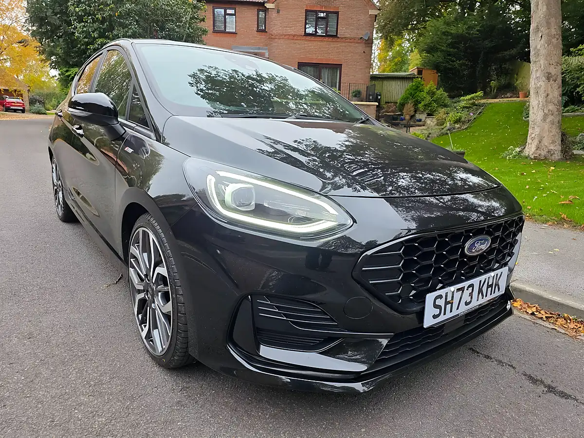 Used 2023 Ford Fiesta ST-Line X Black - Front View