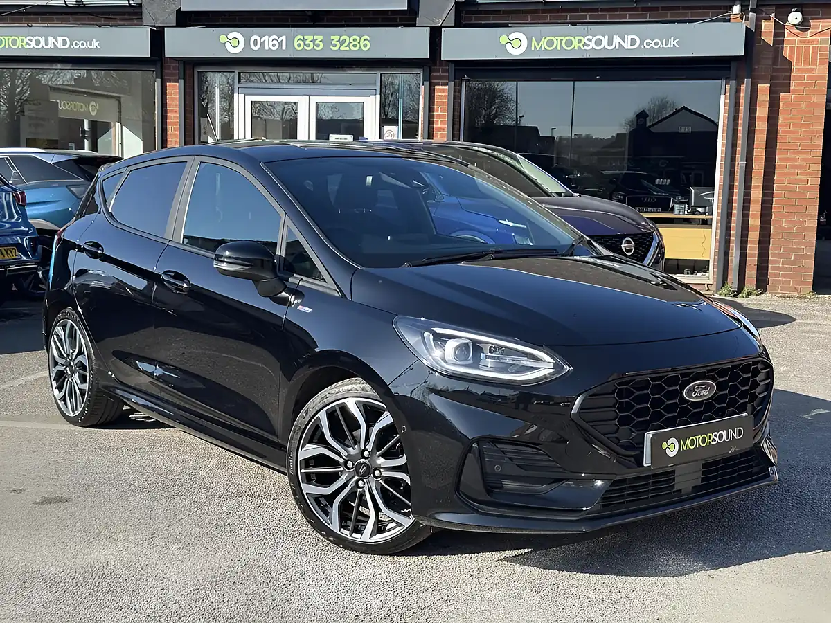 Used 2023 Ford Fiesta ST-Line X Black - Front View