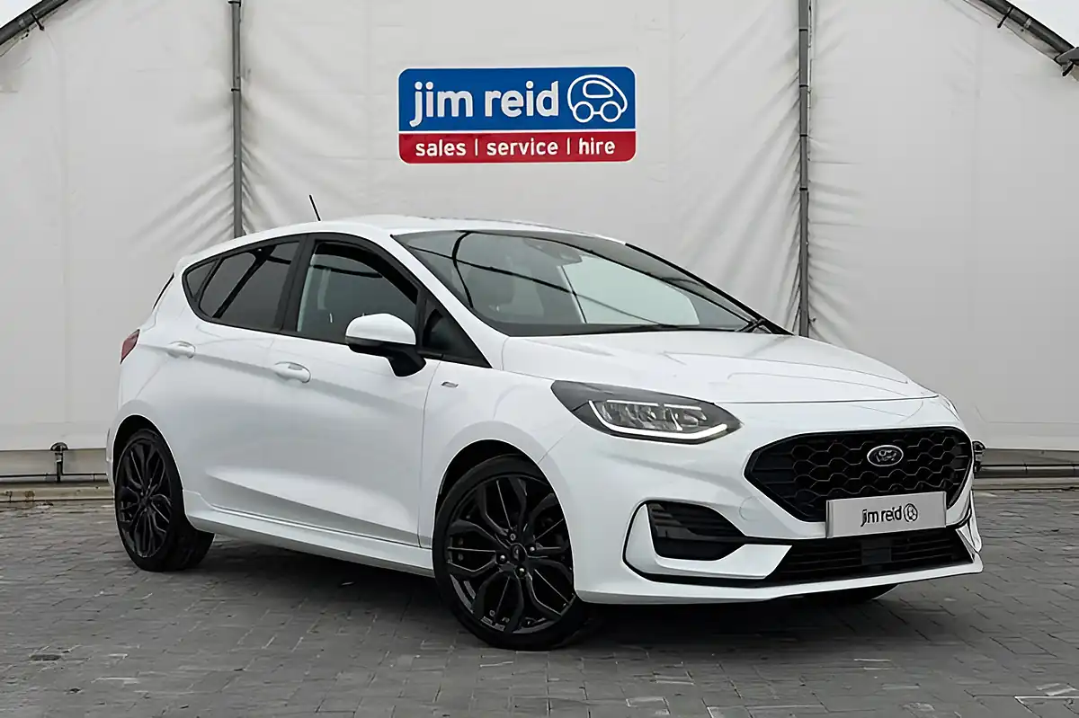 Used 2023 Ford Fiesta ST-Line X White - Front View