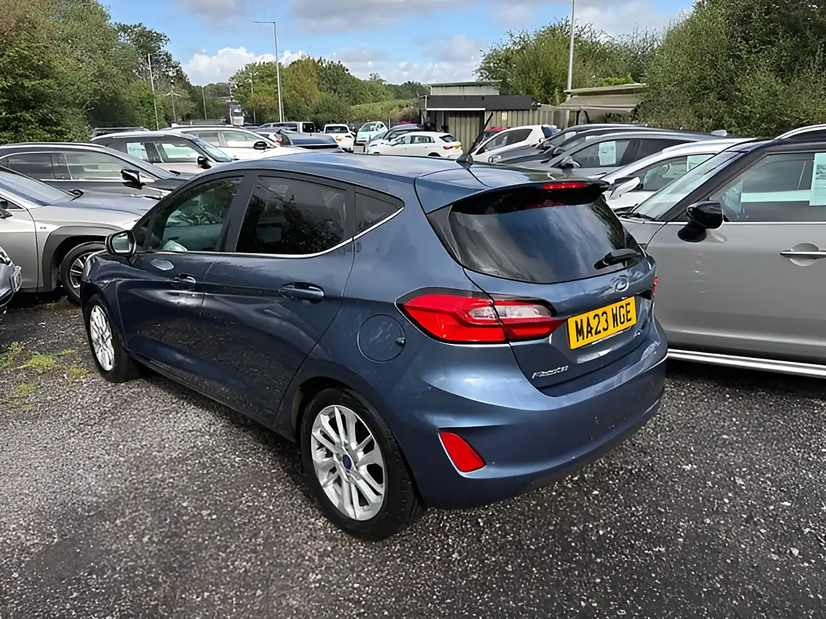 Used 2023 Ford Fiesta Titanium Blue - Interior and Exterior details 2