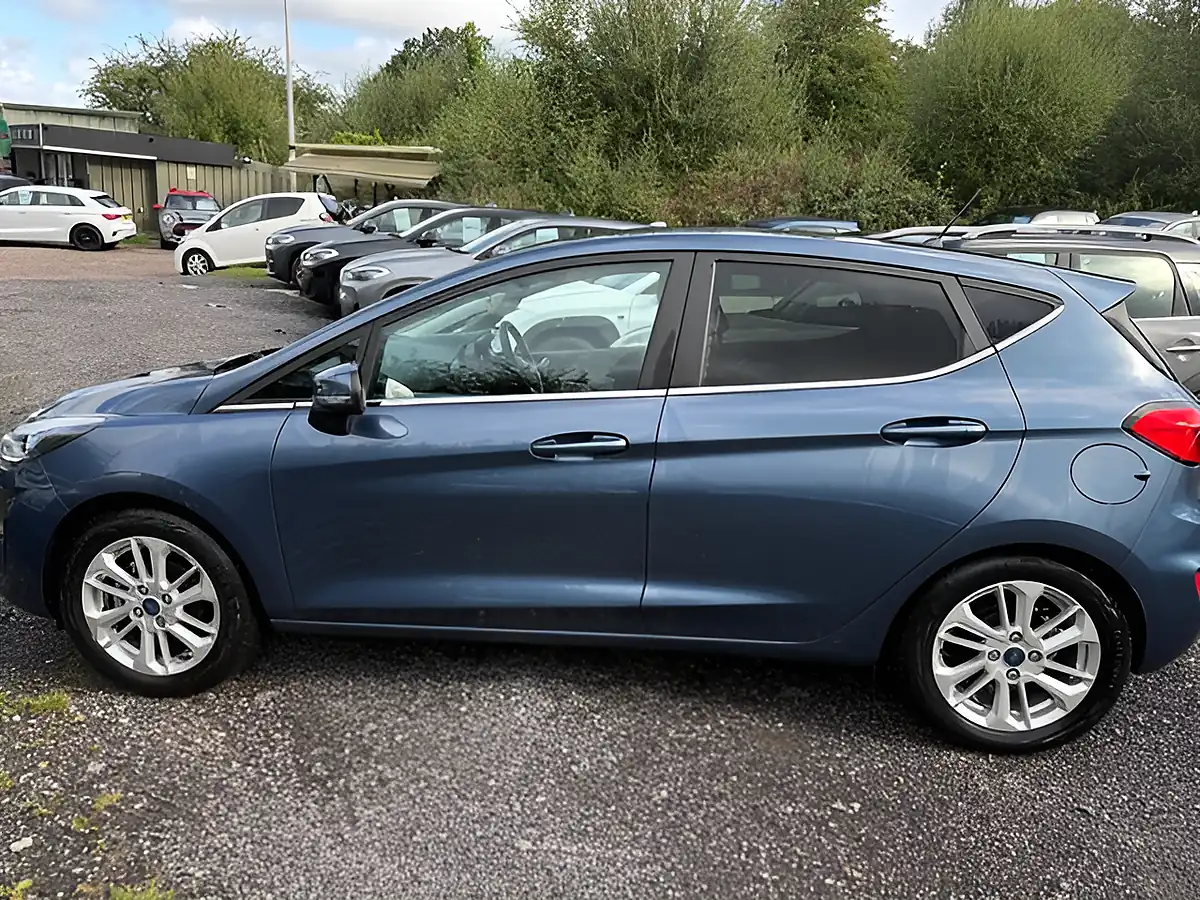 Used 2023 Ford Fiesta Titanium Blue - Interior and Exterior details 4