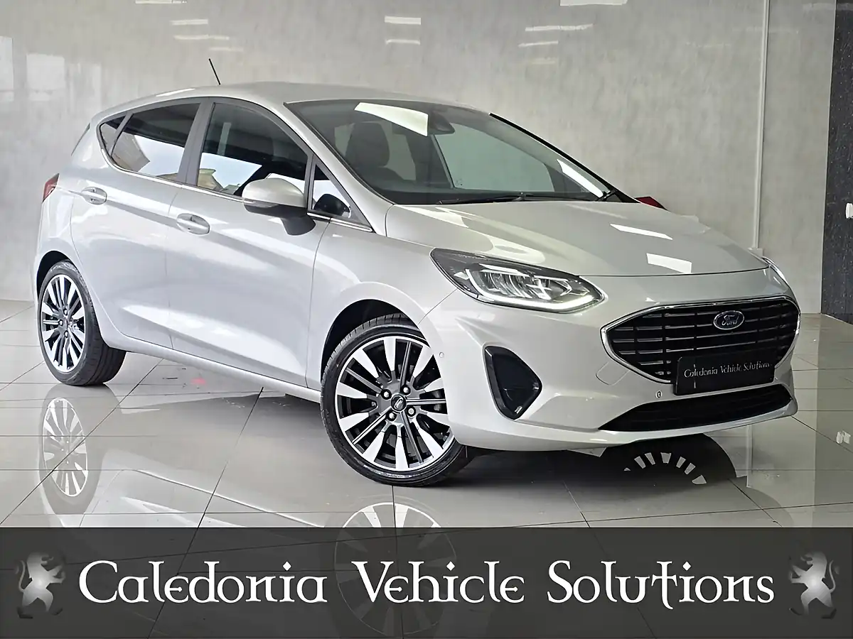 Used 2023 Ford Fiesta Titanium X Moondust Silver - Front View