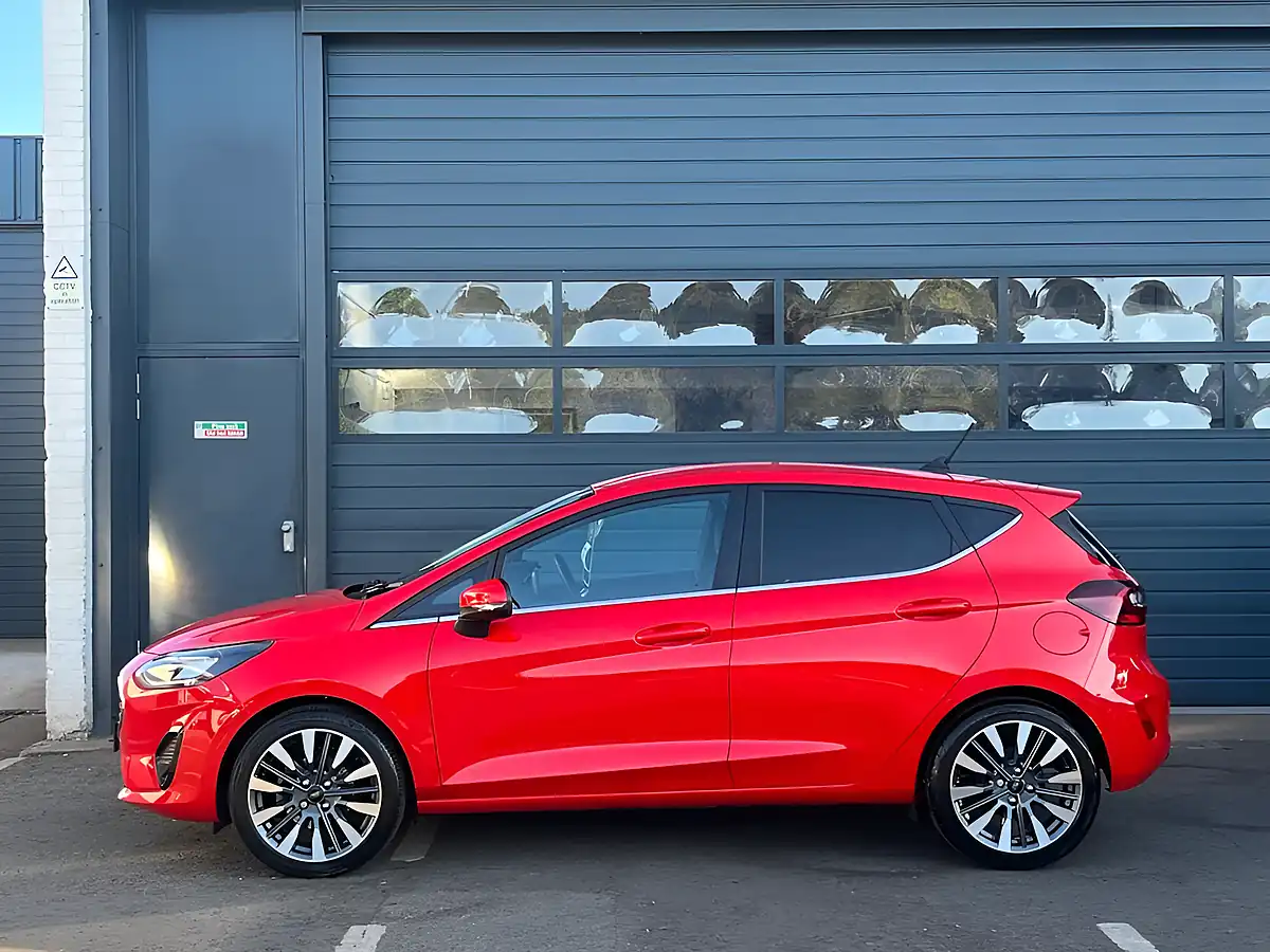 Used 2023 Ford Fiesta Titanium X Race Red - Interior and Exterior details 2