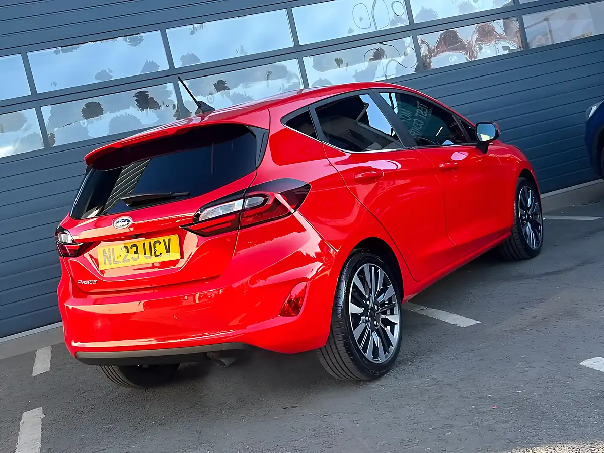 Used 2023 Ford Fiesta Titanium X Race Red - Interior and Exterior details 4