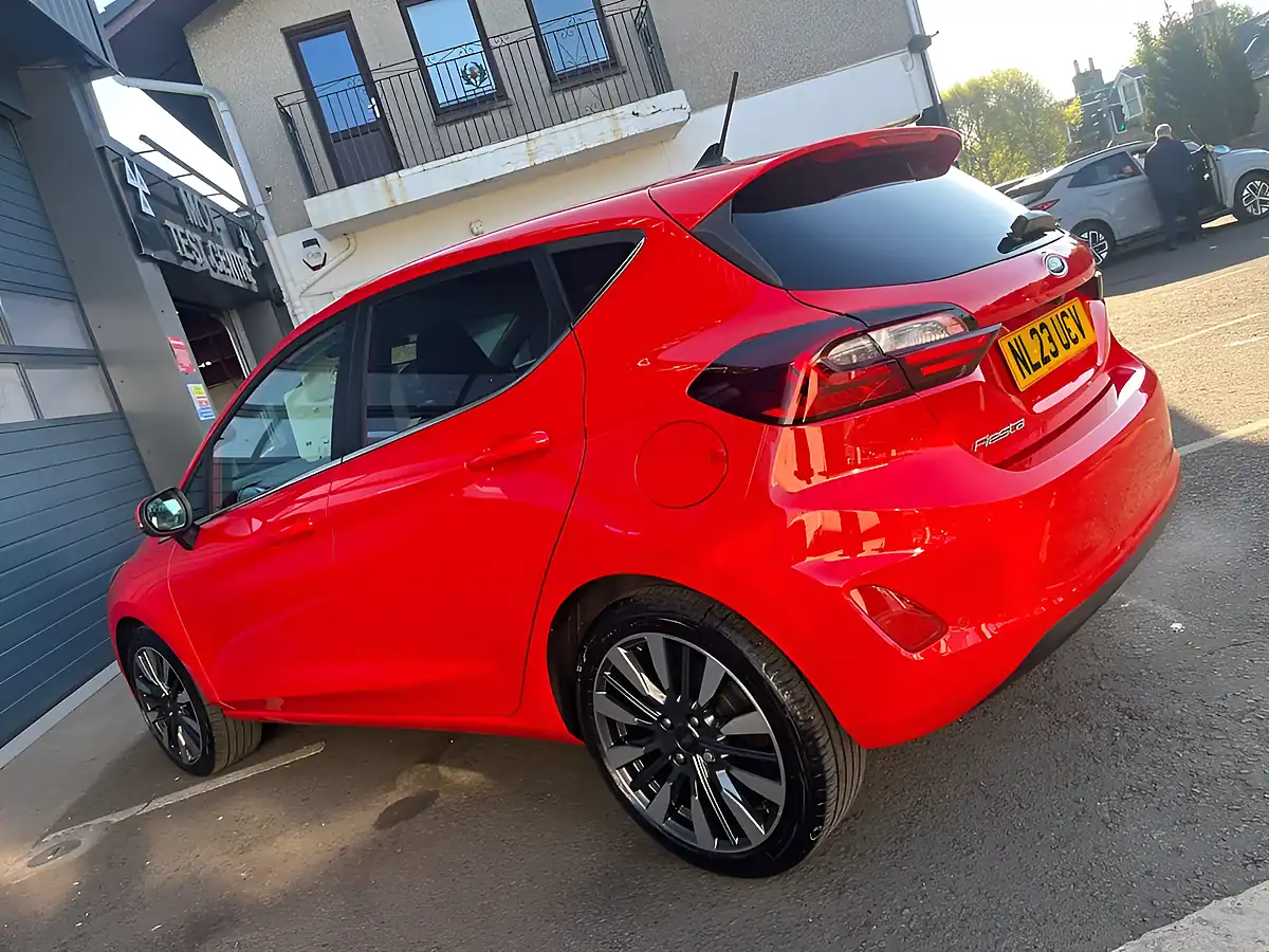 Used 2023 Ford Fiesta Titanium X Race Red - Interior and Exterior details 6