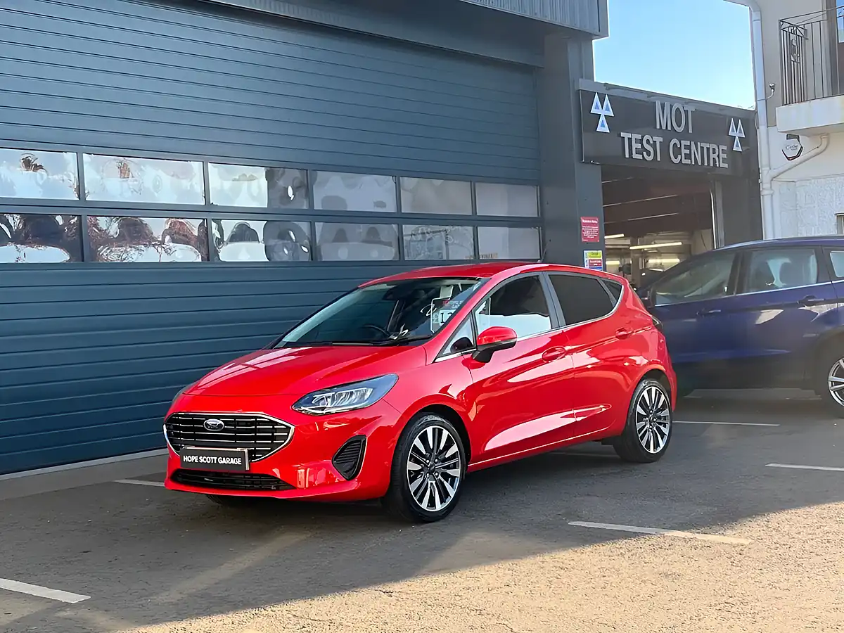 Used 2023 Ford Fiesta Titanium X Race Red - Interior and Exterior details 9
