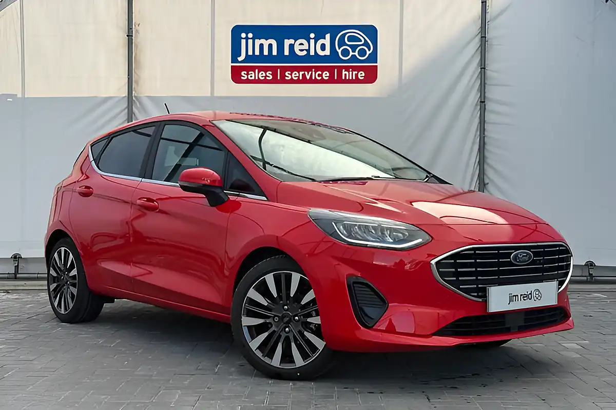 Used 2023 Ford Fiesta Titanium X Red - Front View