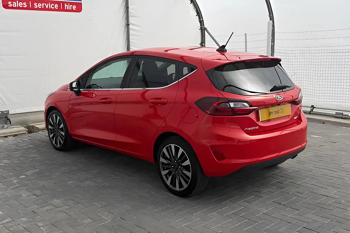 Used 2023 Ford Fiesta Titanium X Red - Interior and Exterior details 12