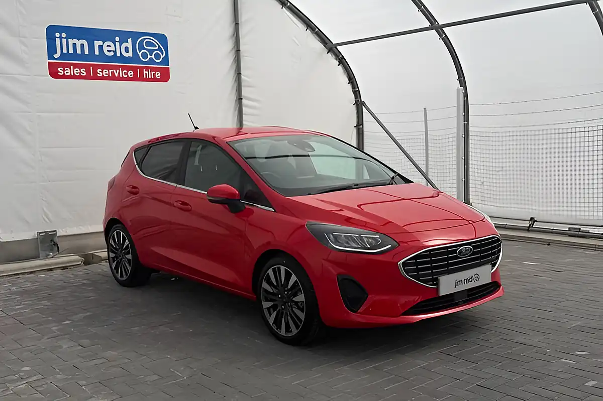 Used 2023 Ford Fiesta Titanium X Red - Interior and Exterior details 4