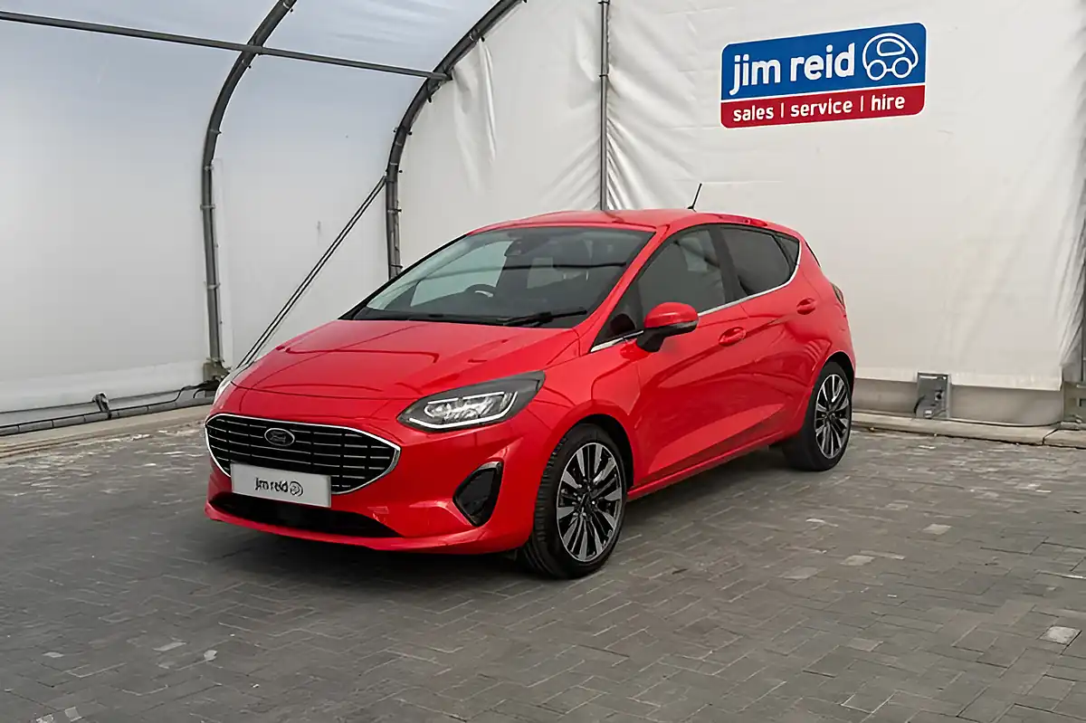 Used 2023 Ford Fiesta Titanium X Red - Interior and Exterior details 5