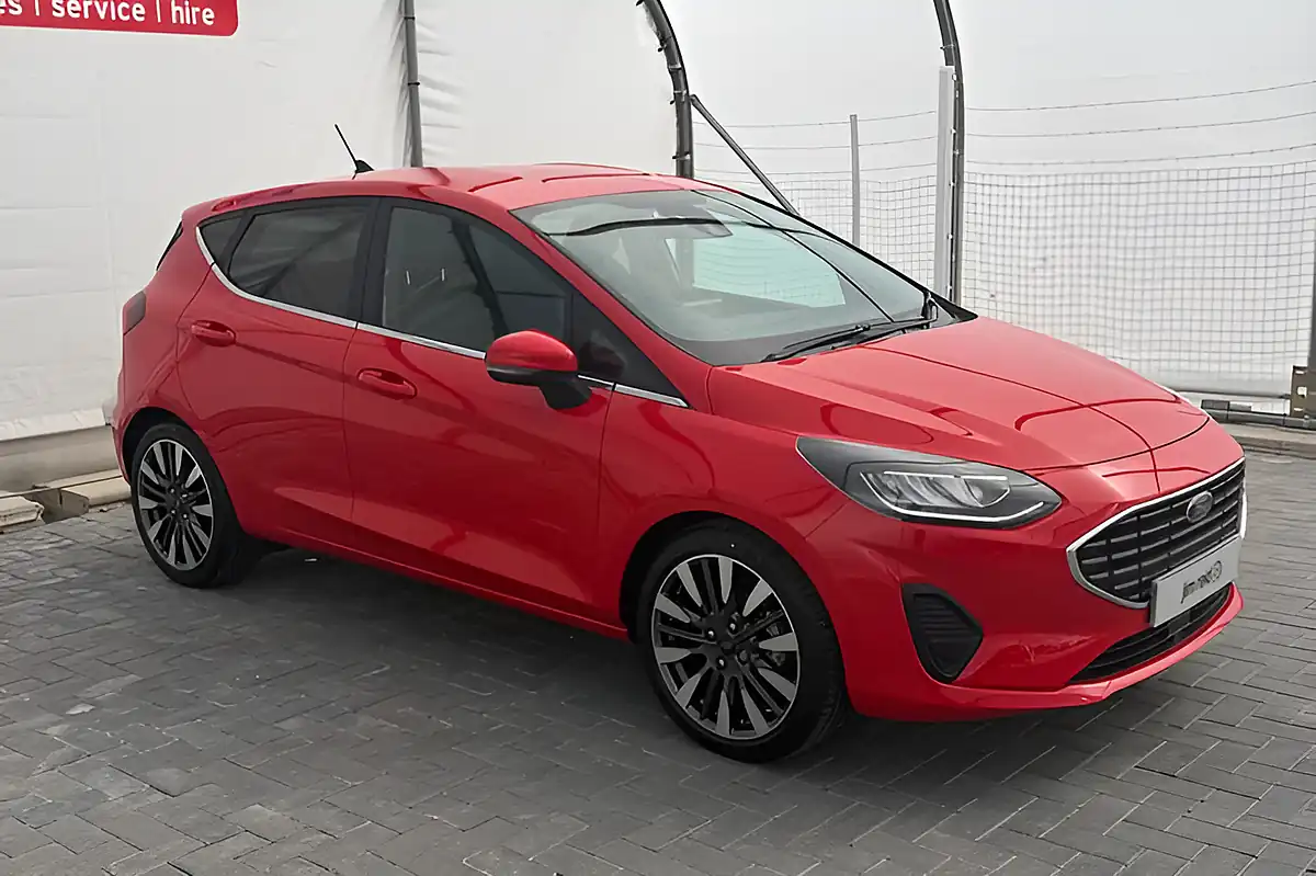 Used 2023 Ford Fiesta Titanium X Red - Interior and Exterior details 7