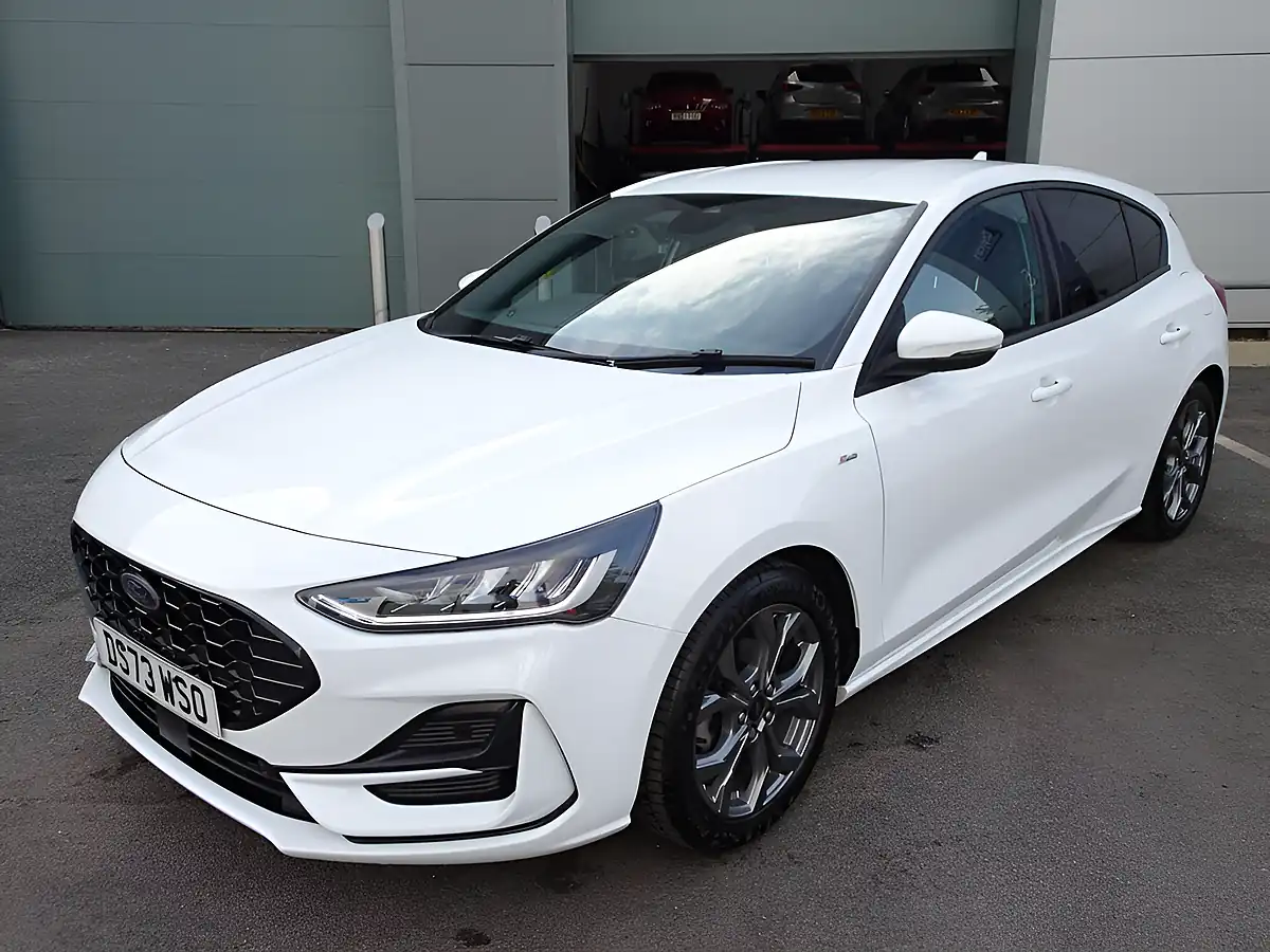 Used 2023 Ford Focus ST-Line Edition Frozen White - Interior and Exterior details 2