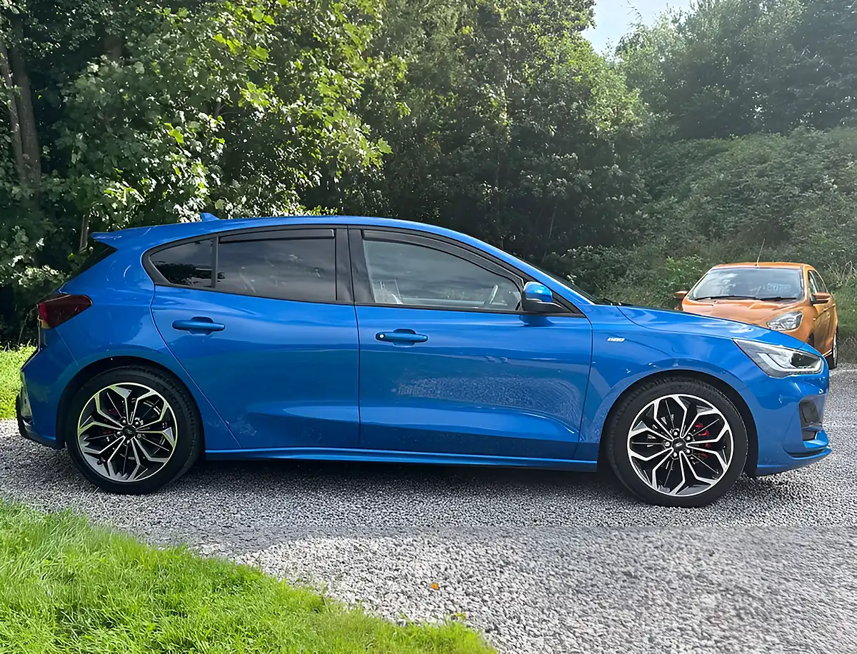 Used 2023 Ford Focus ST-Line X Edition Desert Island Blue - Interior and Exterior details 2