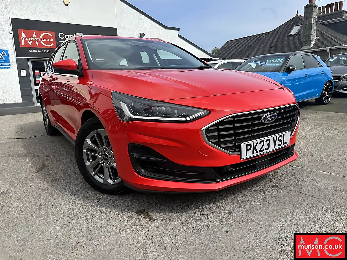Used 2023 Ford Focus Titanium Race Red - Front View
