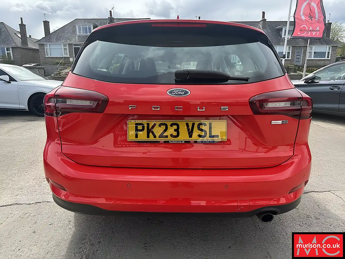 Used 2023 Ford Focus Titanium Race Red - Interior and Exterior details 10