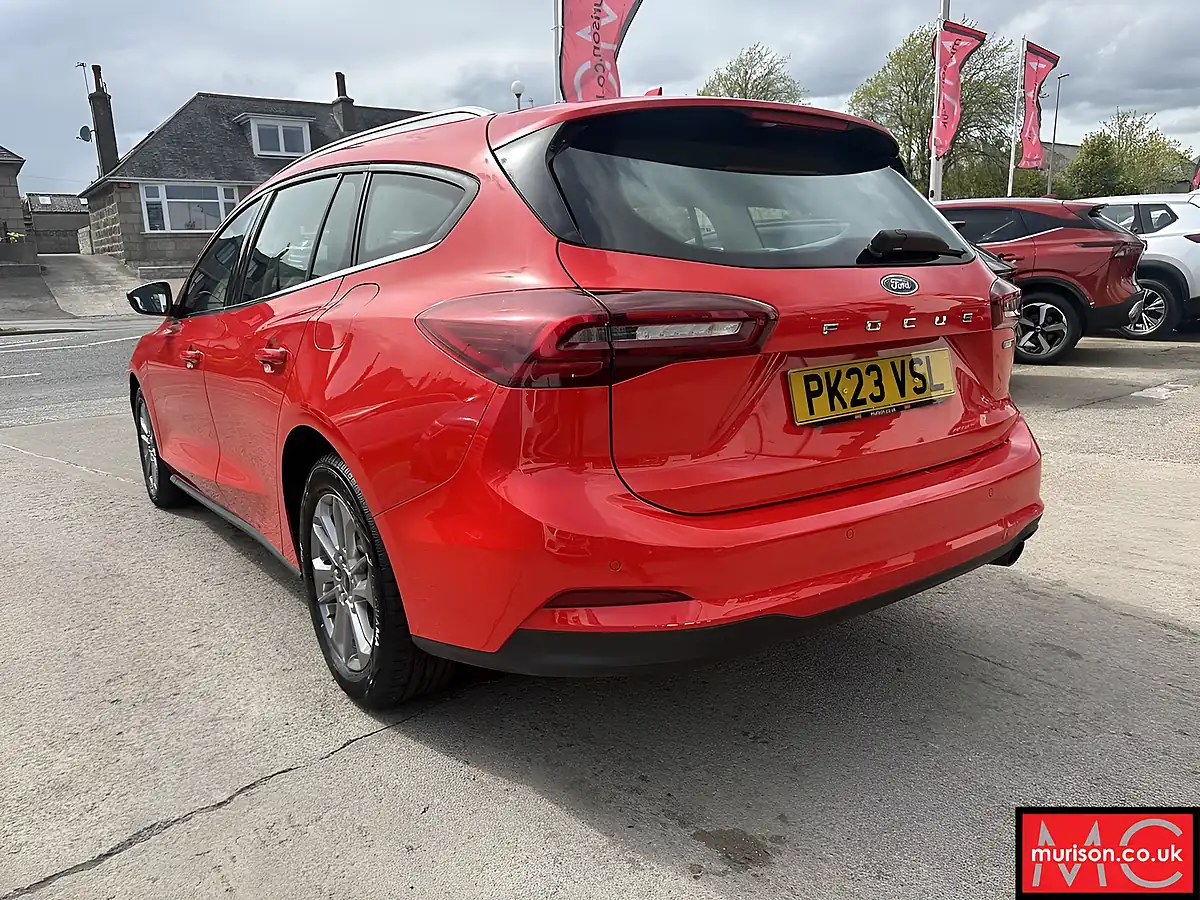 Used 2023 Ford Focus Titanium Race Red - Interior and Exterior details 11