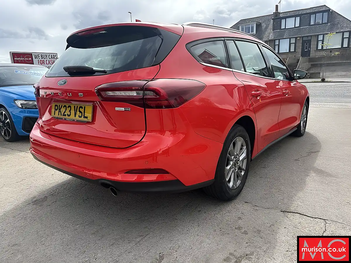 Used 2023 Ford Focus Titanium Race Red - Interior and Exterior details 17