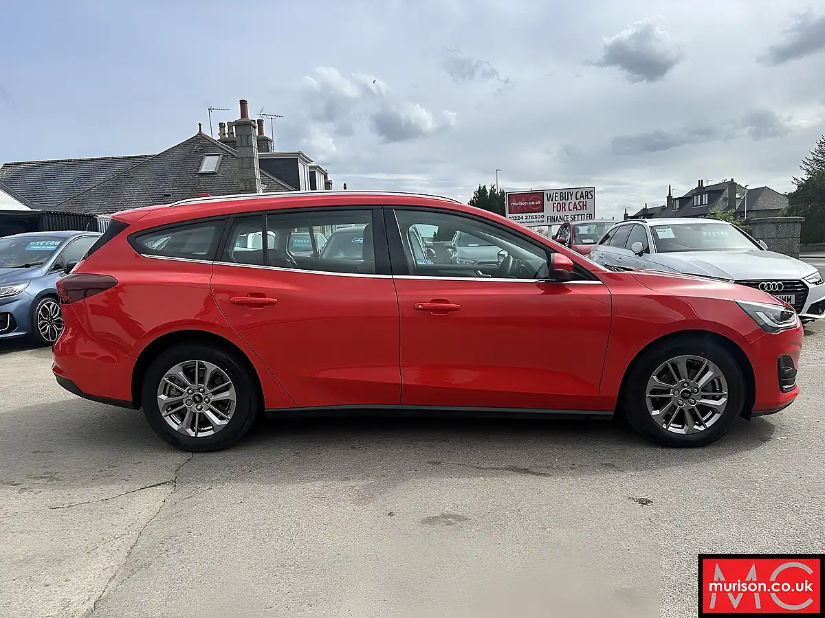 Used 2023 Ford Focus Titanium Race Red - Interior and Exterior details 5