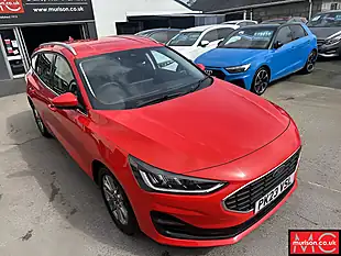 Used 2023 Ford Focus Titanium Race Red - Interior and Exterior details 8