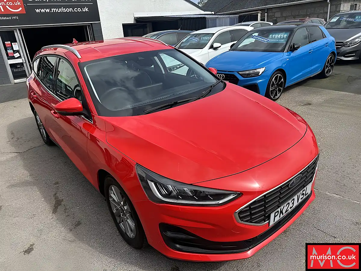 Used 2023 Ford Focus Titanium Race Red - Interior and Exterior details 8