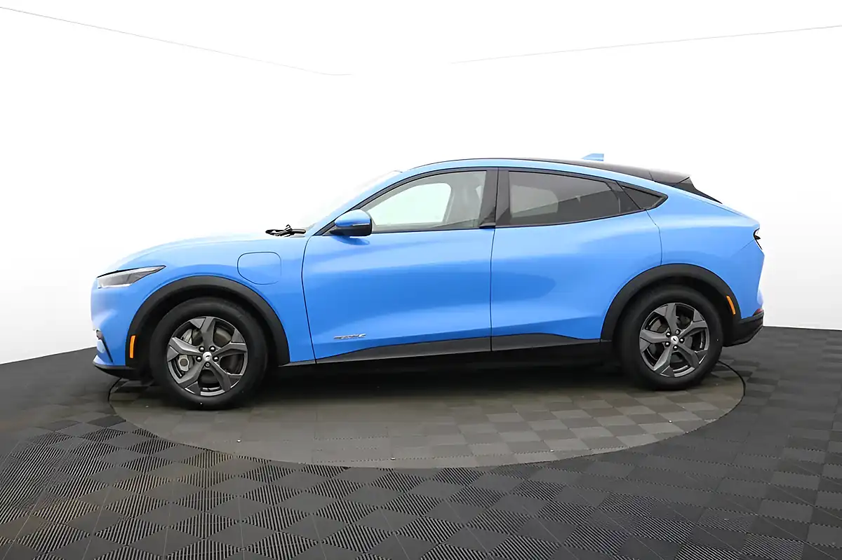 Used 2023 Ford Mustang Mach-E Standard Range Blue - Interior and Exterior details 7