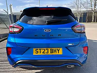 Used 2023 Ford Puma ST-Line X Desert Island Blue - Interior and Exterior details 15