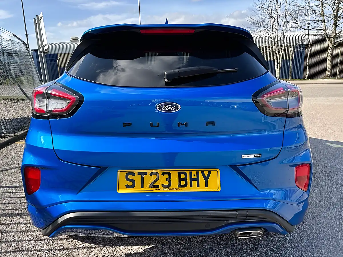 Used 2023 Ford Puma ST-Line X Desert Island Blue - Interior and Exterior details 15