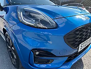 Used 2023 Ford Puma ST-Line X Desert Island Blue - Interior and Exterior details 18