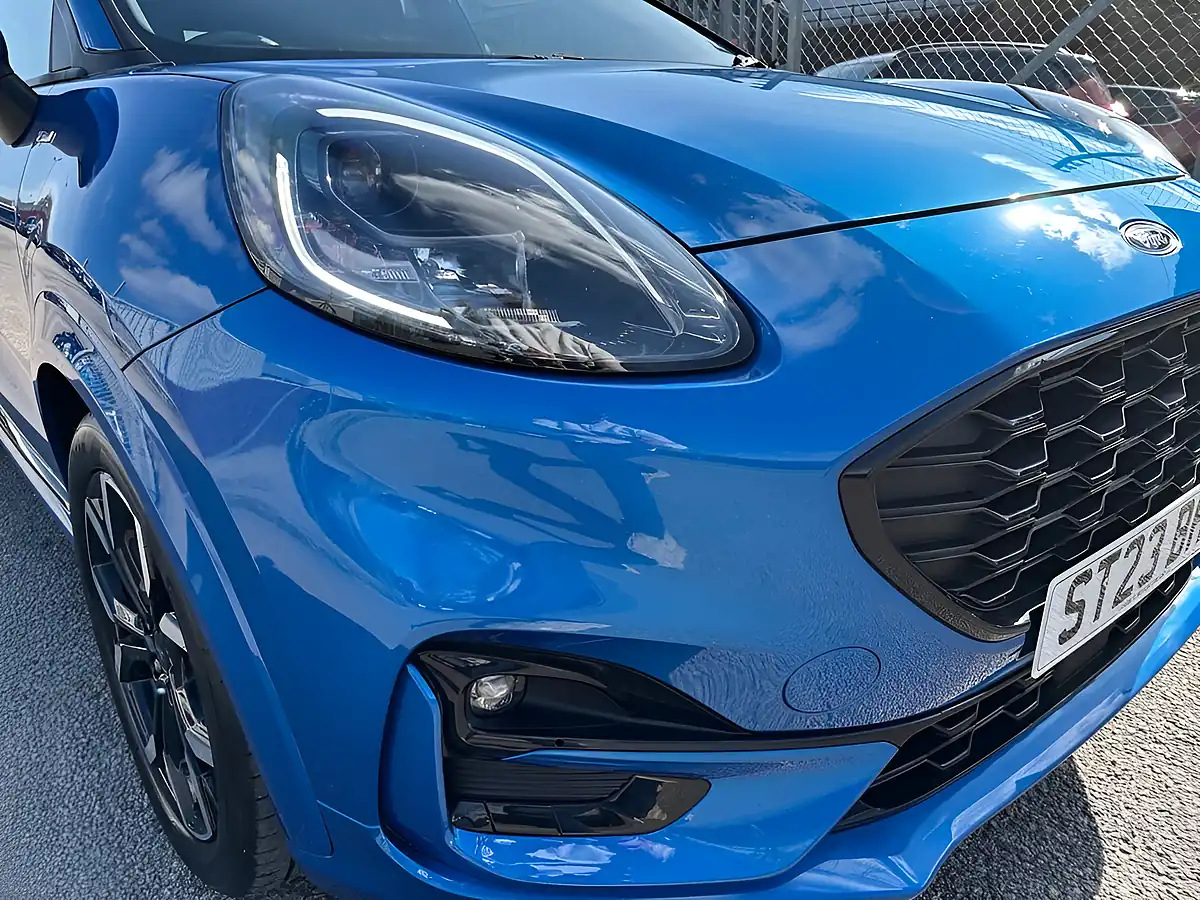 Used 2023 Ford Puma ST-Line X Desert Island Blue - Interior and Exterior details 18