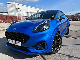 Used 2023 Ford Puma ST-Line X Desert Island Blue - Interior and Exterior details 2