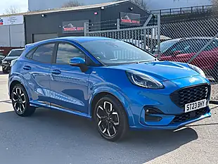 Used 2023 Ford Puma ST-Line X Desert Island Blue - Interior and Exterior details 3