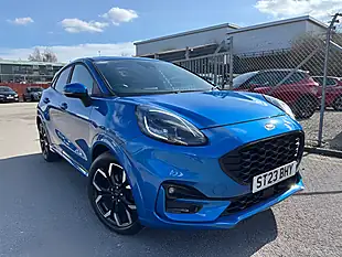Used 2023 Ford Puma ST-Line X Desert Island Blue - Interior and Exterior details 5
