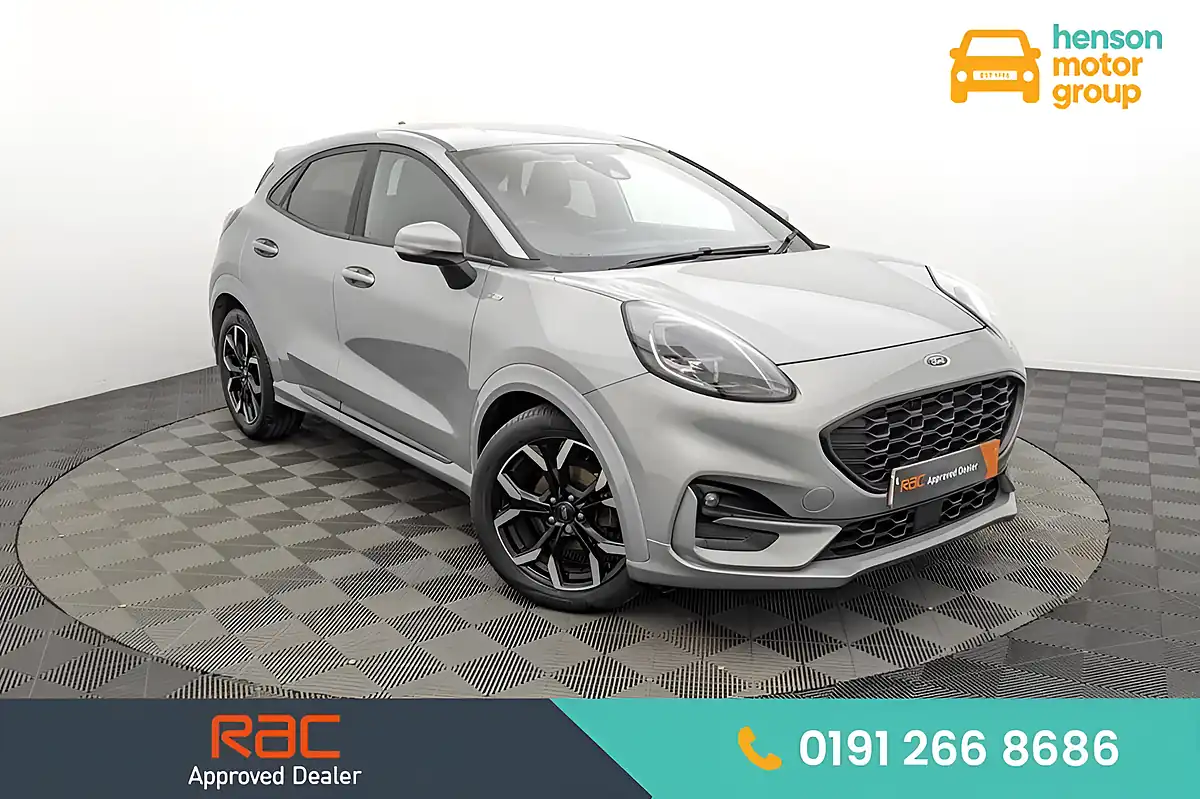 Used 2023 Ford Puma ST-Line X Silver - Front View