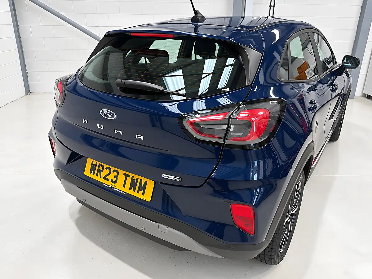 Used 2023 Ford Puma Titanium Blue - Interior and Exterior details 2