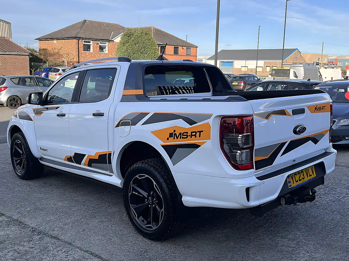 Used 2023 Ford Ranger Ms-Rt Frozen White - Interior and Exterior details 8
