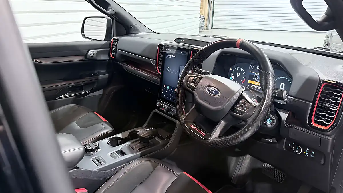 Used 2023 Ford Ranger Raptor Shadow Black (metallic Paint) - Interior and Exterior details 2